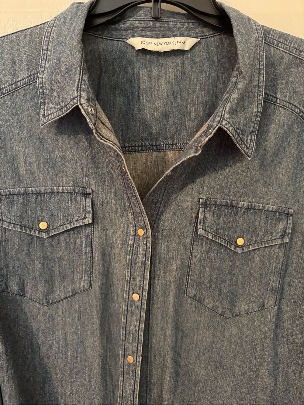 Jones New York Jeans Shirt (Size 2X). EUC - Picture 3 of 14